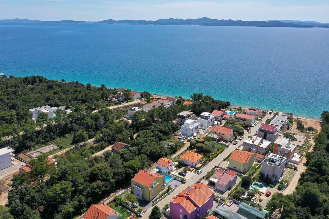 Villa Pino With Pool, Sauna & Jacuzzi Petrčane Exterior foto